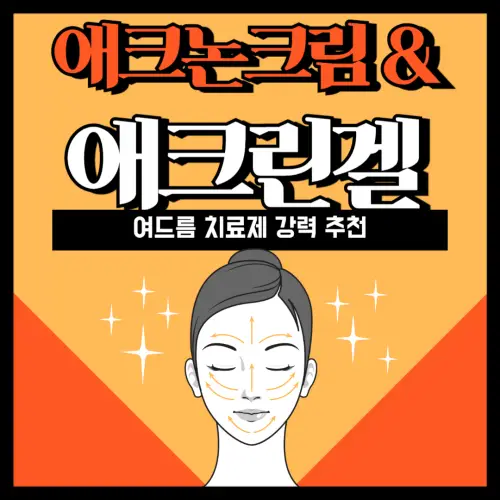 피부트러블 및 다양한 여드름 치료제로 추천하는 애크논크림과 애크린겔에 대한 썸네일