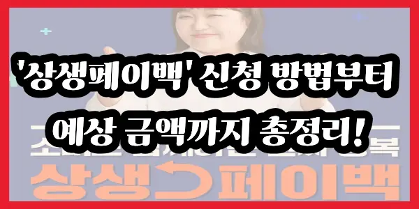 win-win payback-상생페이백-1-상생페이백 신청 방법부터 예상 금액까지 총정리 관련 포스팅